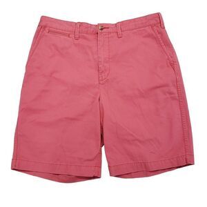 Polo Ralph Lauren Relaxed Fit Pink Chino Men's Cotton Golf Casual Shorts Size 34